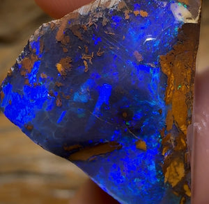 Auction Fall-Through = Your Gain! 🔥 Now More Than 50% Off RRP 🚨 55.1cts - Queensland Boulder Seam Opal Rub