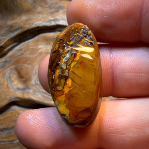 Dad Wildcard! 50.5cts - RARE Yowah Nut Crystal Centre Opal Rub