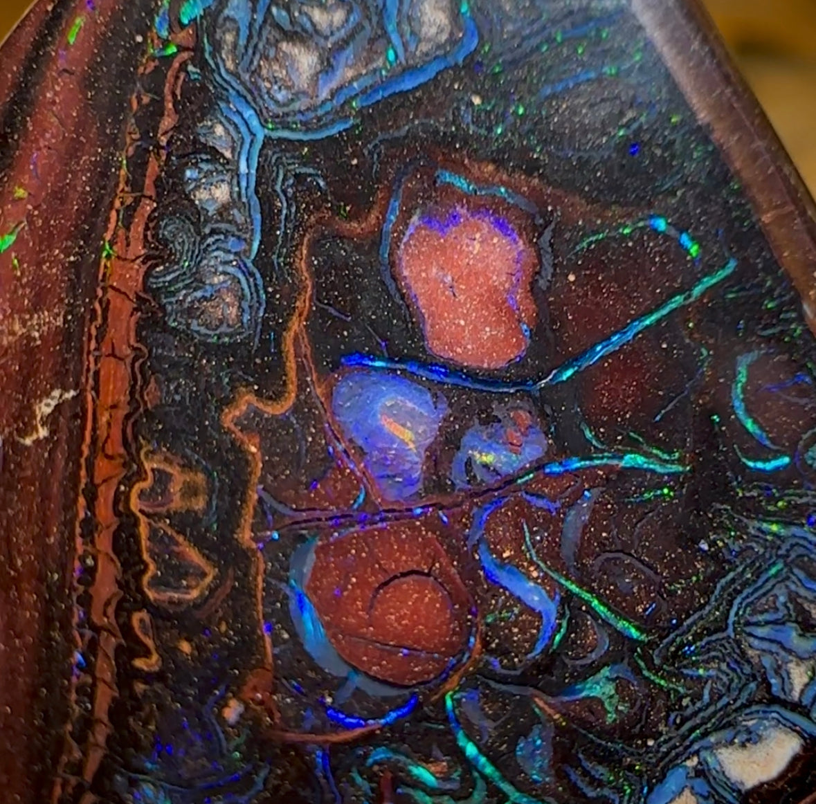 82.2cts - Tribal Koroit Nut Opal. Australian Opal - Opal Whisperers