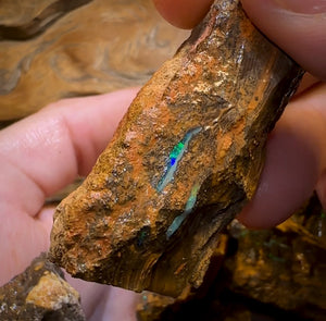 1563cts - 8x Yowah Opal Rough Parcel. Australian Boulder Opal