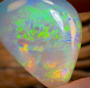 20.4cts - GEM South Australian Dark Opal. Multicolours!