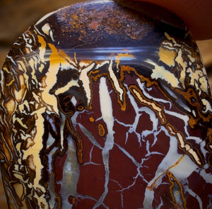 39.3cts - “Birth Of Creation” Tribal Australian Boulder Opal from Koroit