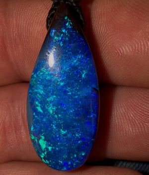 Isaac’s Choice for London Trip - solid Opal Top Boulder  Drilled Pendant