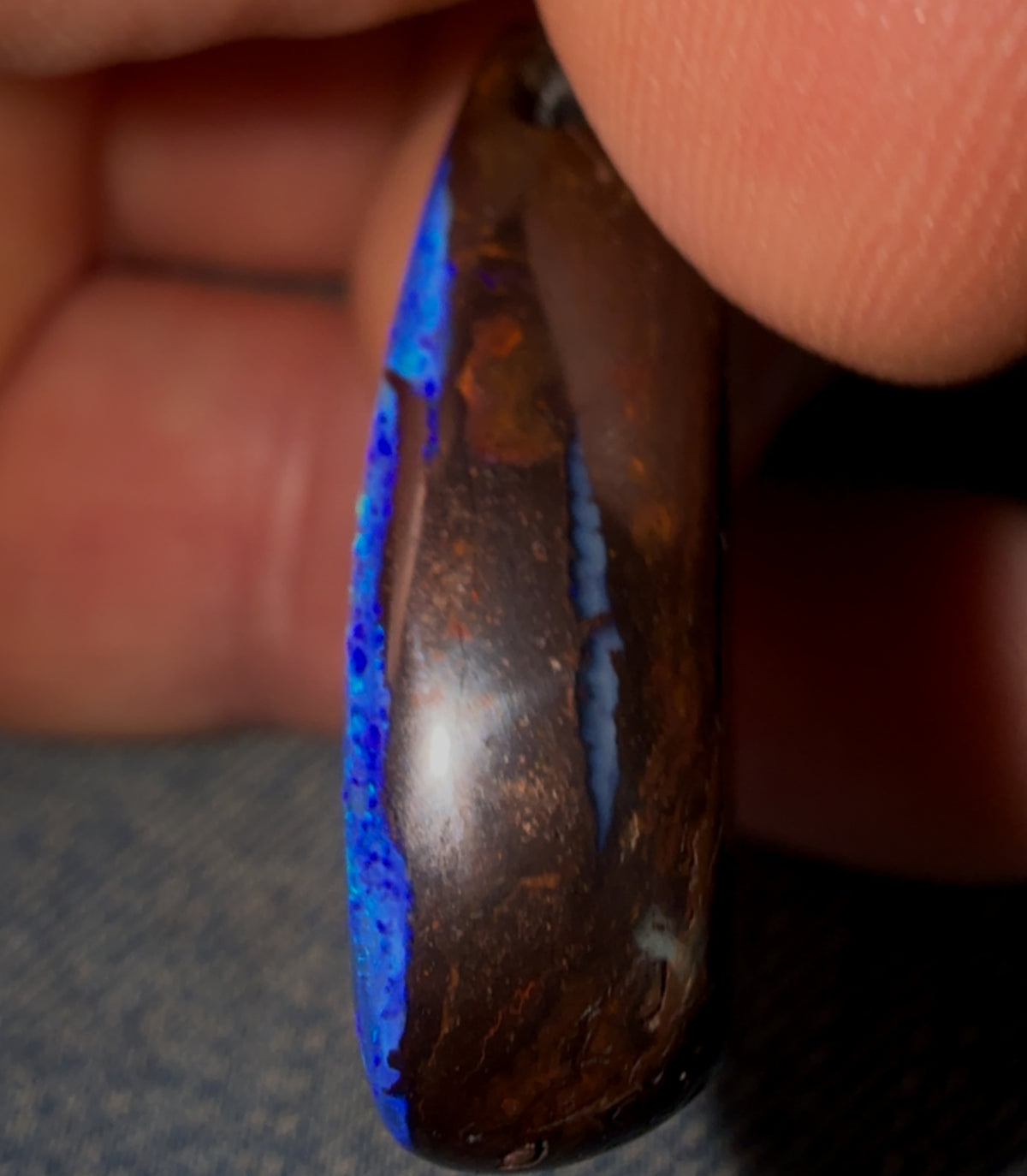 Isaac’s Choice for London Trip - solid Opal Top Boulder  Drilled Pendant