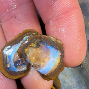 Isaac Choice - 3 x matched pairs - Jojo Yowah Nut Opal. Total 6 pieces New Price BARGAIN BULK LISTING