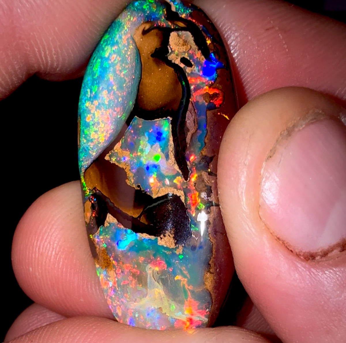 63 cts - “SUPER STONE” Opal of the Year! Must See Video