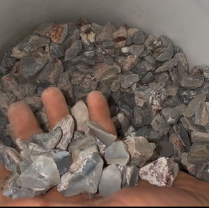 500cts - Lightning Ridge Black Potch Rough Colourless Practice Parcels. AU$0.20c/ct BULK LISTING