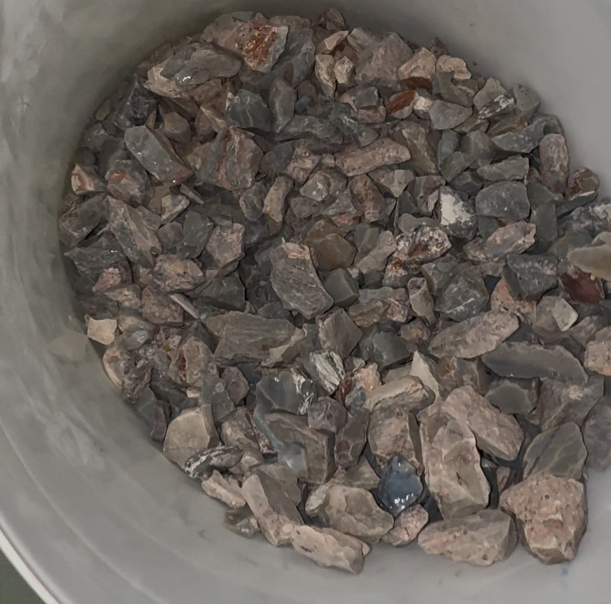 500cts - Lightning Ridge Black Potch Rough Colourless Practice Parcels. AU$0.20c/ct BULK LISTING