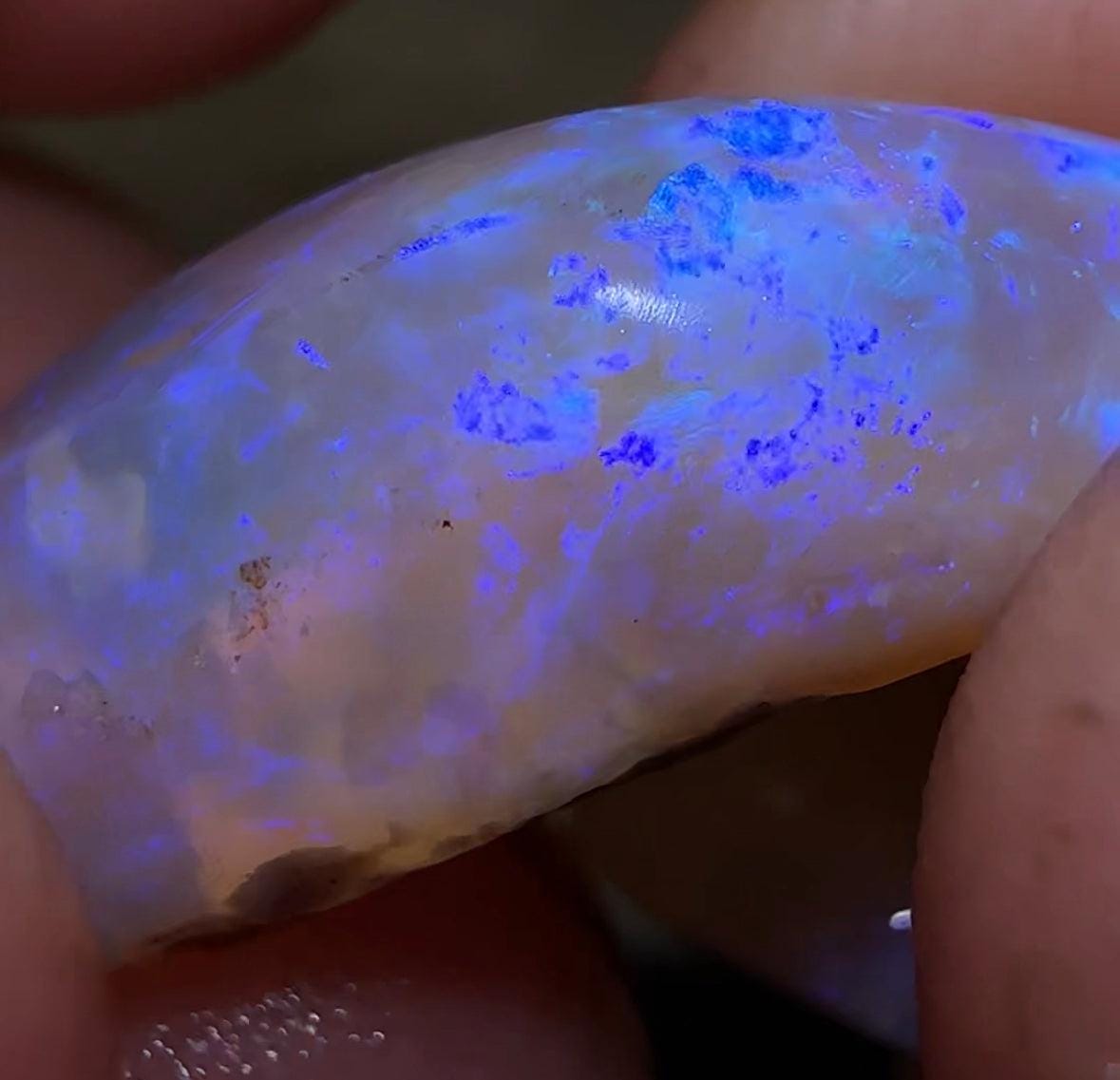 26.55cts - 3 x wood replacement opal rubs - Opalwhisperers