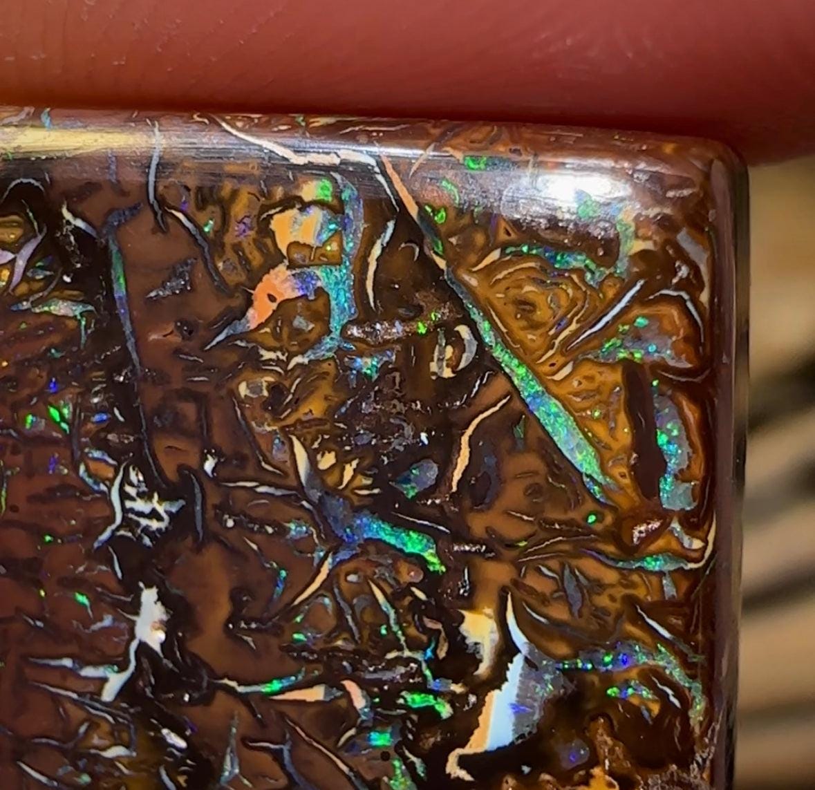 44.8cts - Queensland Boulder Opal Double Sided. Australian Opal - Opal Whisperers