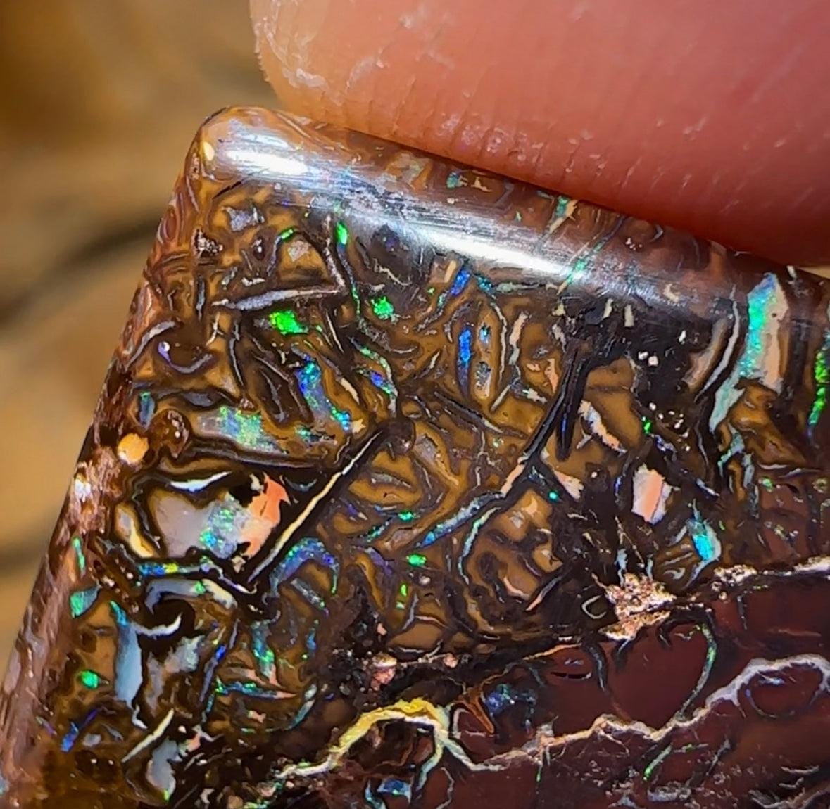 44.8cts - Queensland Boulder Opal Double Sided. Australian Opal - Opal Whisperers