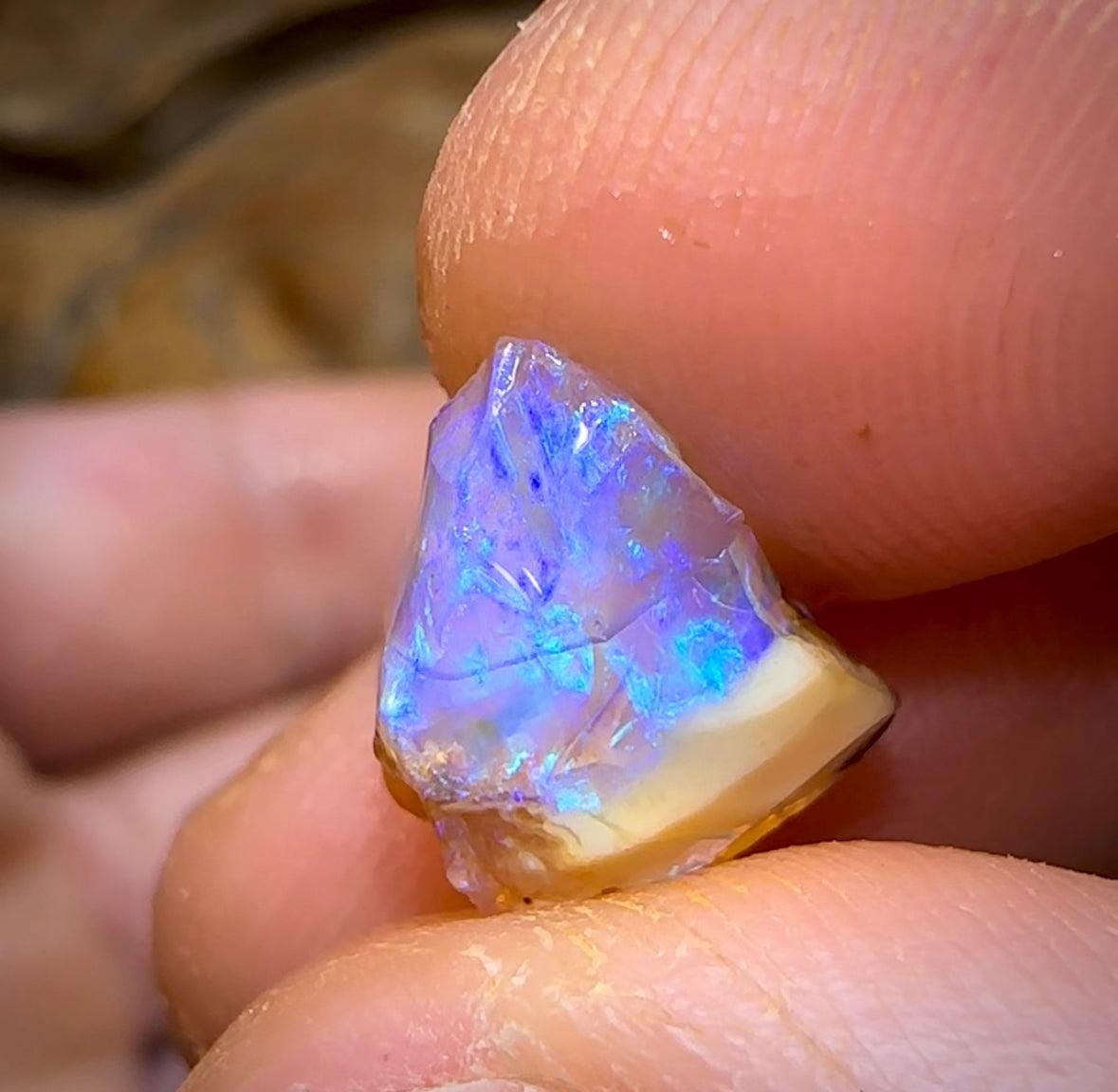 The 48.8cts - Queensland Boulder Crystal Rough. Australian Opal - Opal Whisperers