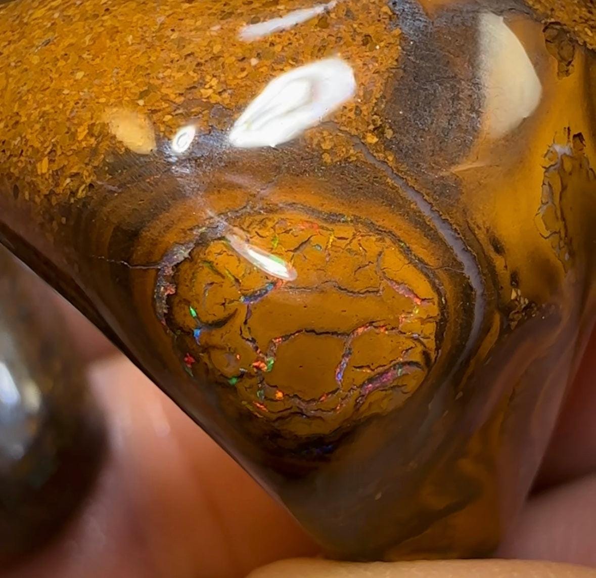 141.5cts - 3x Queensland Boulder Opal Rubs. Australian Opal Quality Parcel - Opal Whisperers