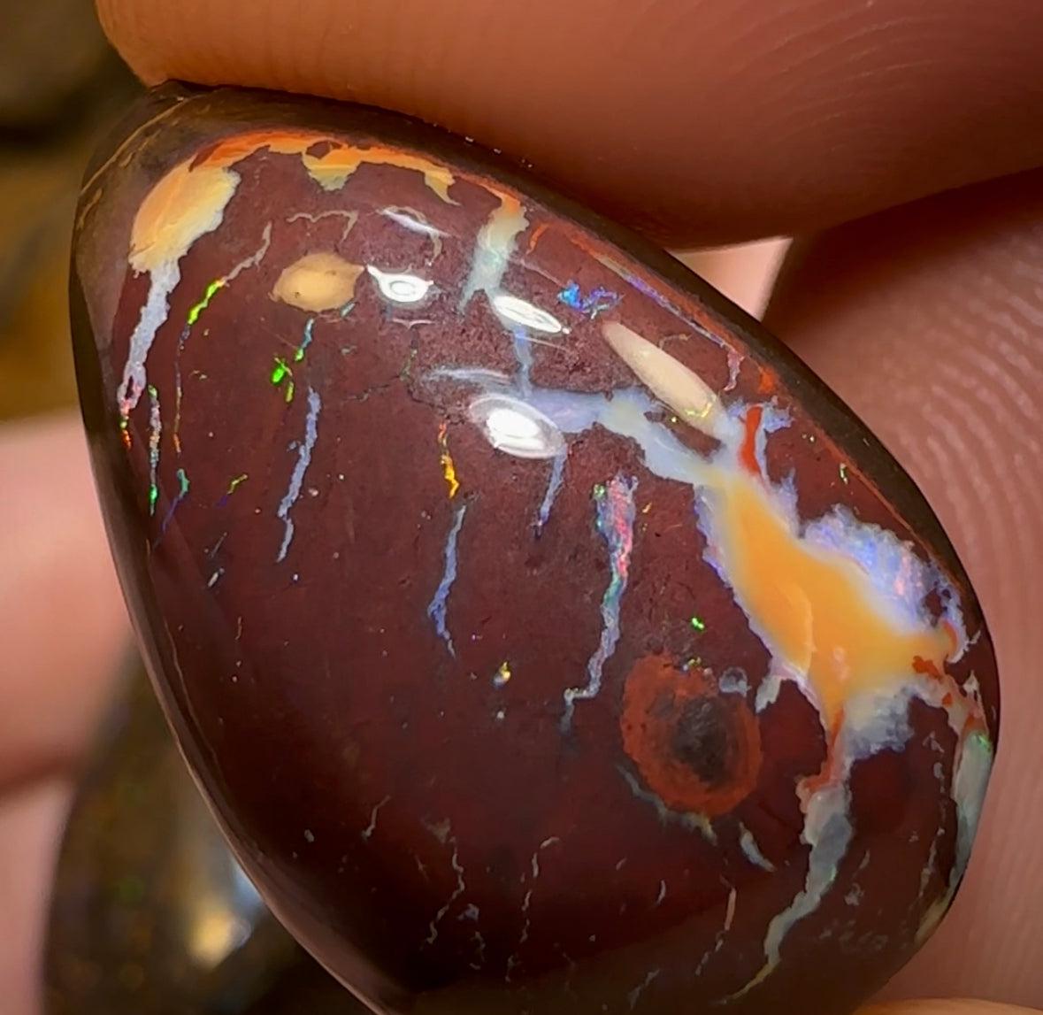 141.5cts - 3x Queensland Boulder Opal Rubs. Australian Opal Quality Parcel - Opal Whisperers