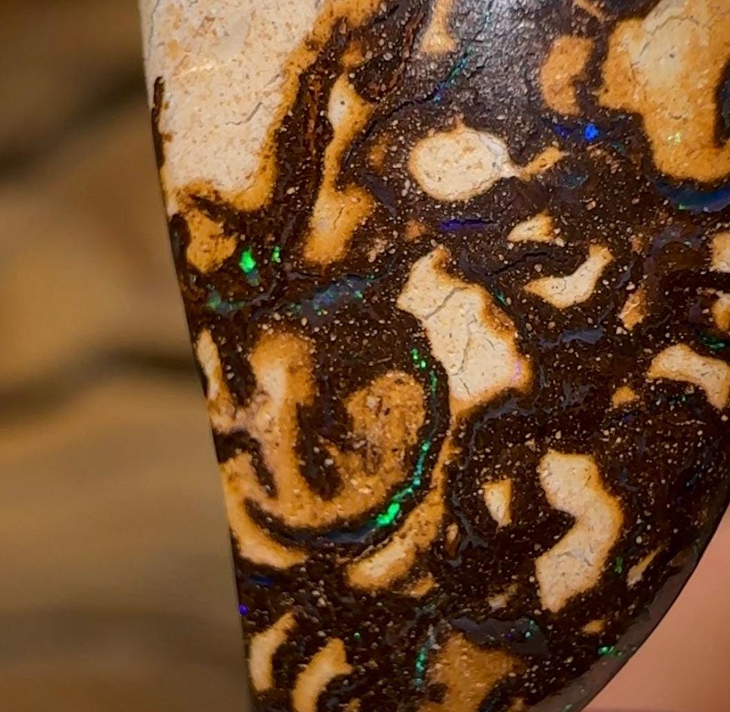 10.8cts - Queensland Boulder Opal from Yowah - Opal Whisperers