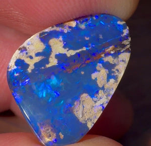 9.4cts - UNIQUE OPALISED WOOD FOSSIL Solid Boulder Opal - Opal Whisperers