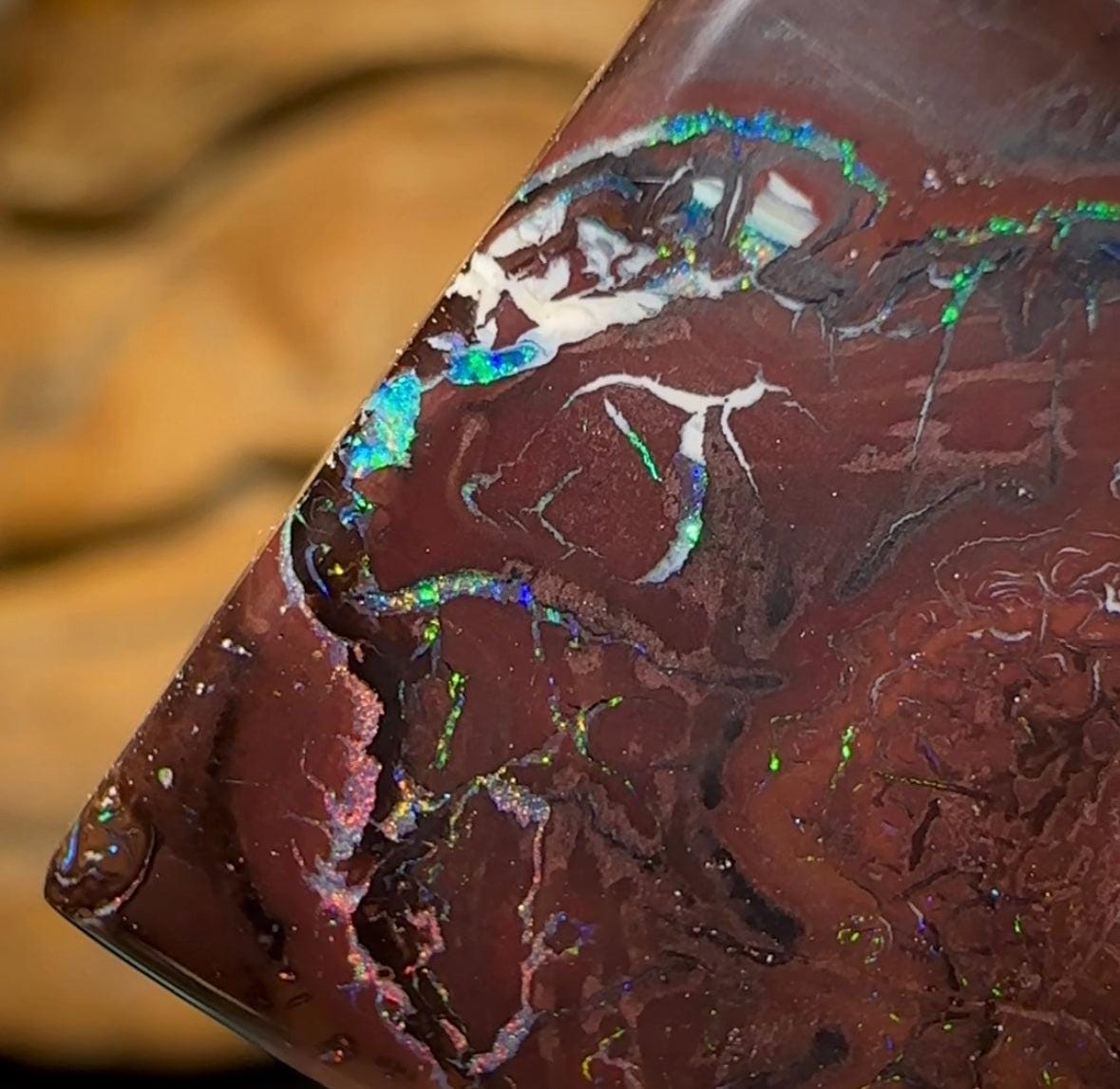 22.2cts - Queensland Boulder Opal Double Sided - Opal Whisperers