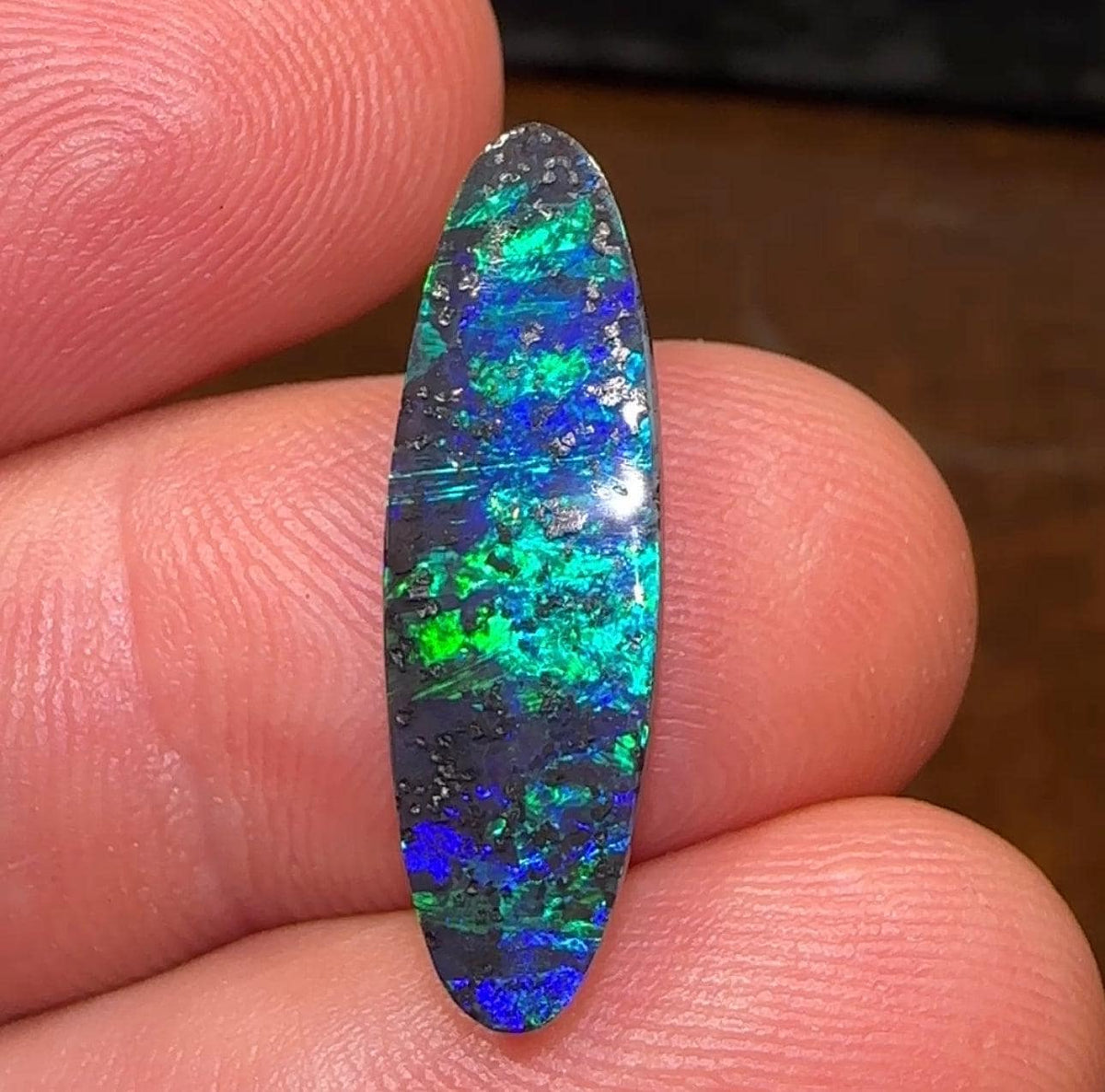 “Heritage Collection” 6.2Cts Investment Quality QLD Boulder Black Opal - Opal Whisperers