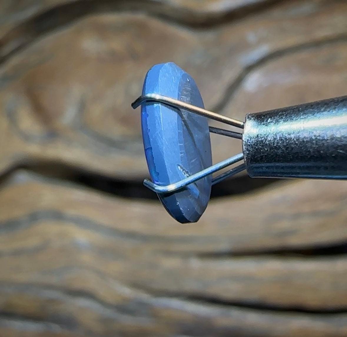 2cts - Solid Lightning Ridge Black Opal - Opal Whisperers