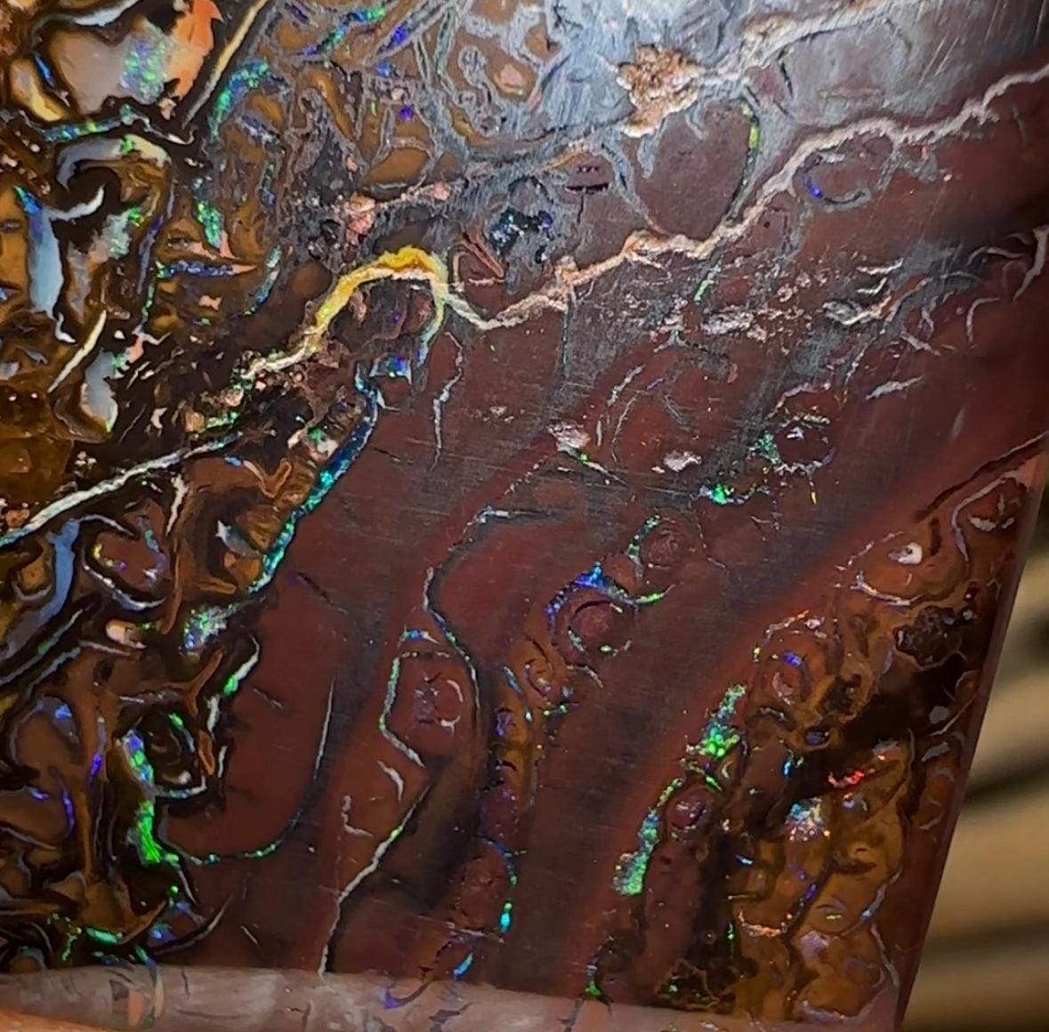 44.8cts - Queensland Boulder Opal Double Sided. Australian Opal - Opal Whisperers