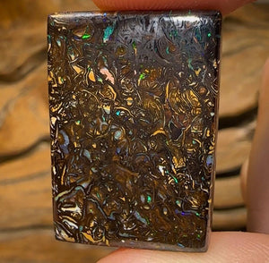 43.1cts - Tribal Queensland Boulder Opal Double Sided. Australian Opal ￼ - Opal Whisperers