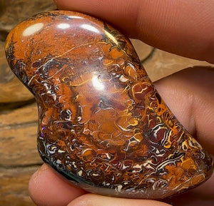 182.4cts - Tribal Queensland Boulder Opal. Unique Cut - Opal Whisperers