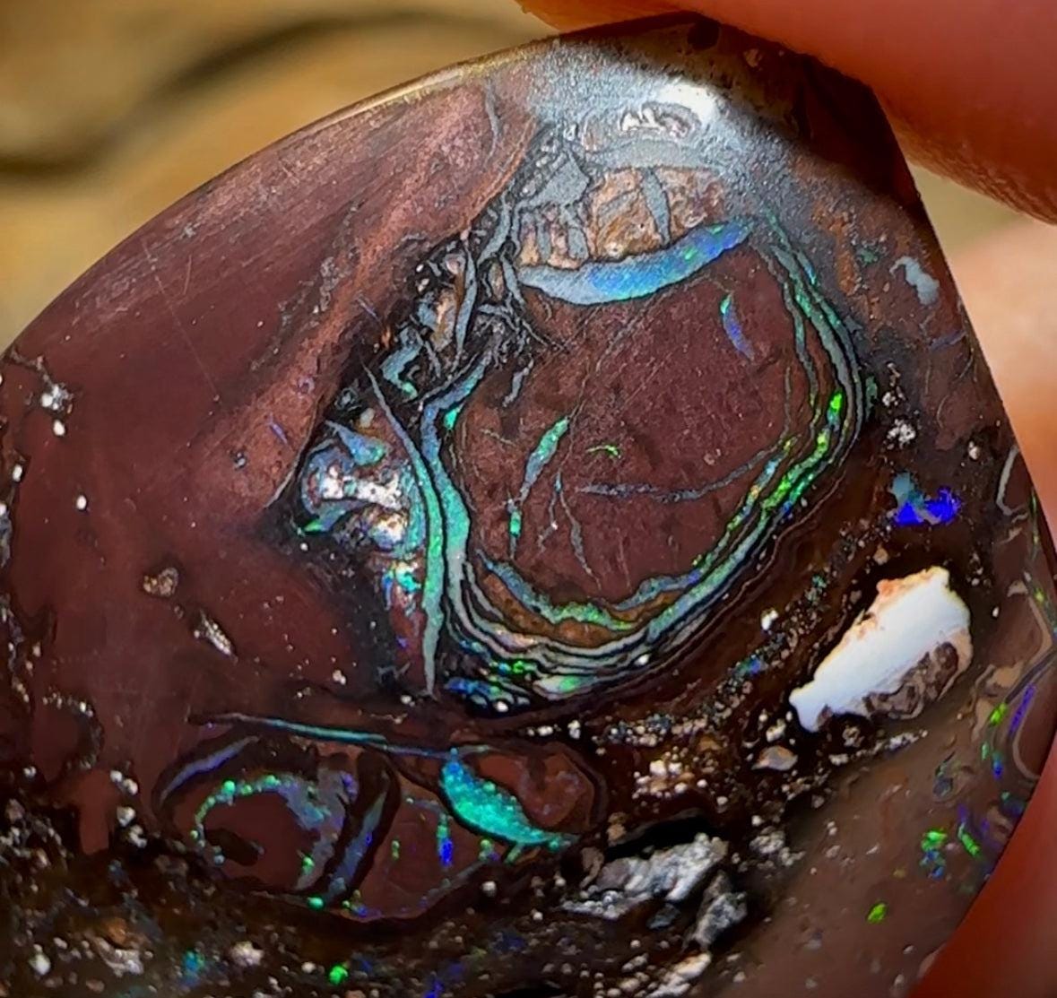 44.8cts - Queensland Boulder Opal from Koroit - Opal Whisperers