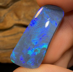 14.7cts - Lightning Ridge Black Opal - Opal Whisperers