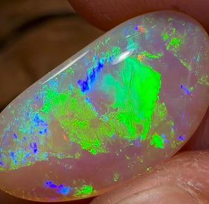 7.9cts - Rare Yowah PURE Golden Crystal GEM Solid QLD Boulder Opal - Opal Whisperers