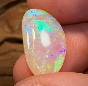 7.9cts - Rare Yowah PURE Golden Crystal GEM Solid QLD Boulder Opal - Opal Whisperers