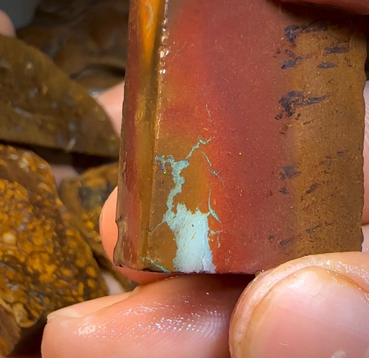 230g - Bulk Boulder Opal Rough Rub Preforms - Opal Whisperers