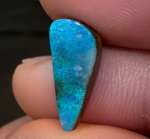 4.6cts - Solid Natural Boulder Opal from Quilpy - Opalwhisperers