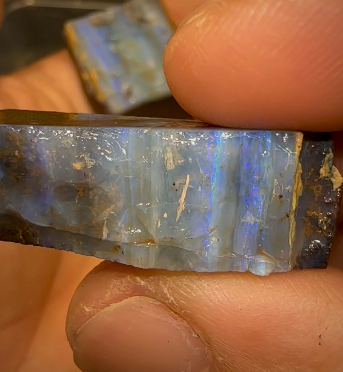 240cts - 3 x boulder rough pro opal cutting material - Opalwhisperers