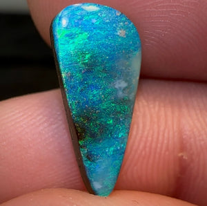 4.6cts - Solid Natural Boulder Opal from Quilpy - Opalwhisperers