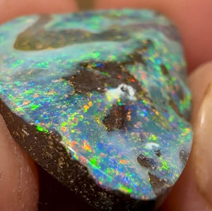 23cts - Solid Natural Boulder Opal from Quilpy - Opalwhisperers