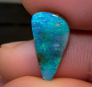 4.6cts - Solid Natural Boulder Opal from Quilpy - Opalwhisperers