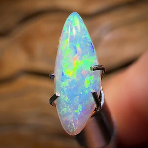 0.83cts - Top Quality Small But Sweet Solid GEM Australian Boulder Pipe Opal