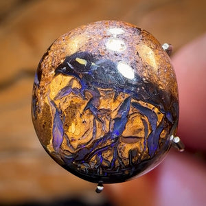 🔨 AUCTION 🔨 No Reserve 5.4cts - Tribal Queensland Boulder Opal from Yowah