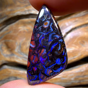 TGIF 22.1cts - Top Black Tribal Yowah Nut Opal