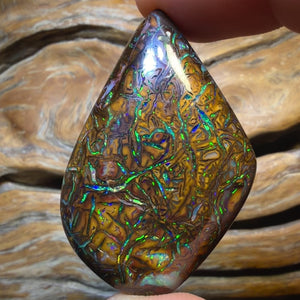 132.3cts - TOP Tribal Queensland Boulder Opal from Yowah