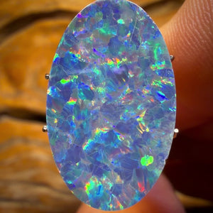 7.2cts - Lightning Ridge Opal-Doublette