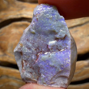 25.4cts - Lightning Ridge Dark Opal Rough Piece