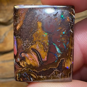 37.4cts - Australian Boulder Opal TRIBAL