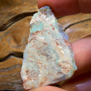 Bargain Card! 57.7cts - Lightning Ridge Dark Opal Rough Piece