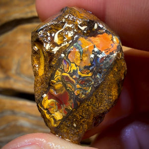 106.7cts - Awesome Tribal Yowah Nut Opal Rough Piece. Found on ‘OUTBACK OPAL HUNTERS’!!