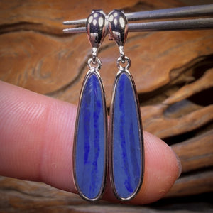 48-Hour VIP Crazy Offer Sterling Silver - Australian Boulder Opal Doublet Drop Stud Earrings