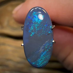 2.7cts - Solid Lightning Ridge Black Opal