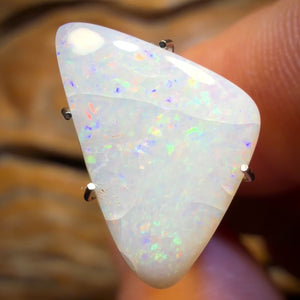 🔨 AUCTION 🔨 No Reserve 3.6cts - South Australian White Opal from Coober Pedy