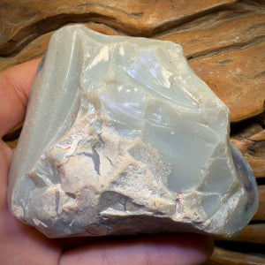 1333cts - HUGE Lightning Ridge Black Potch Opal Rough Piece