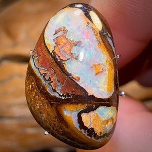 13.1cts - RARE Yowah Nut Crystal Centre Opal